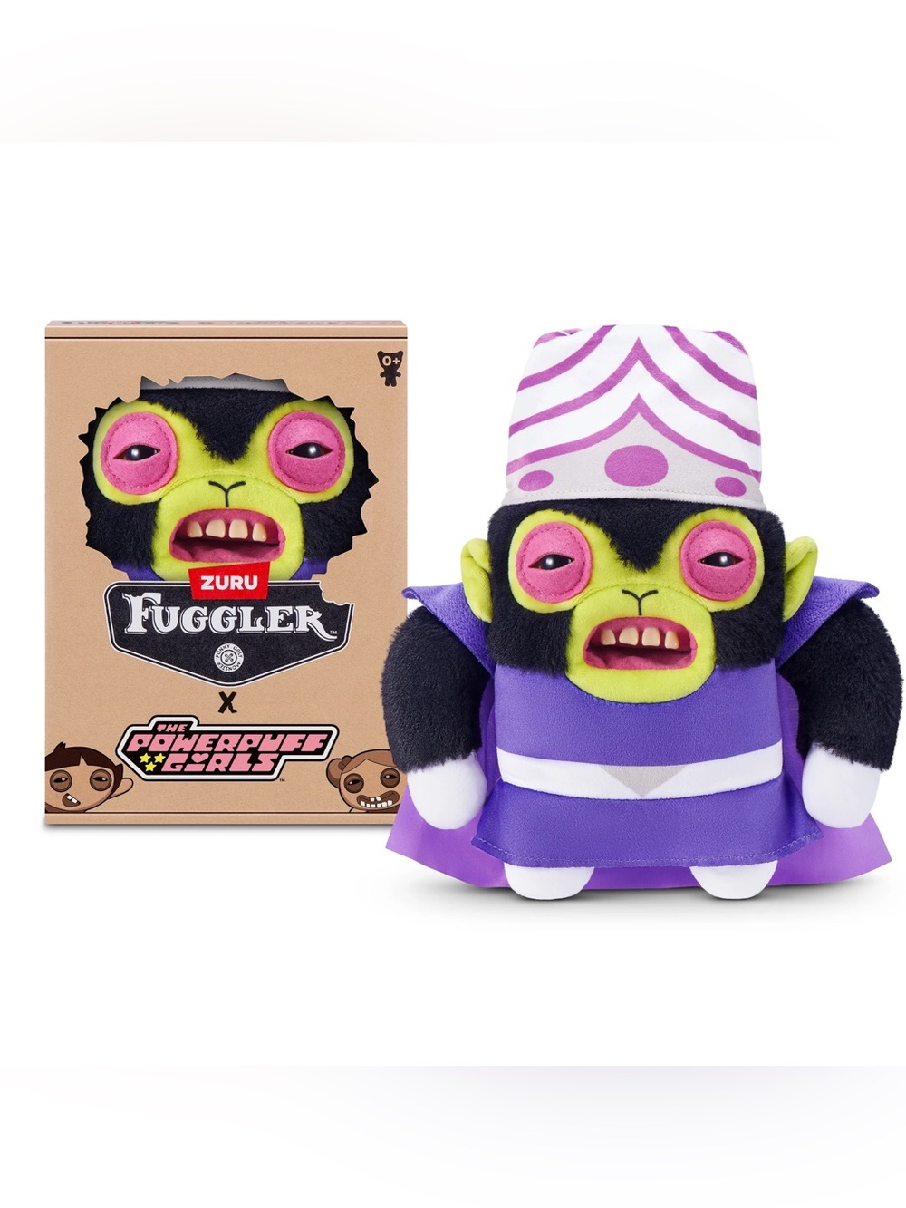 Fuggler Powerpuff Girls 9 inch (Mojo Jojo),Funny Ugly Monster Soft Stuffed Plush